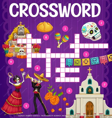 dia de los muertos crossword|day of the dead symbol crossword.